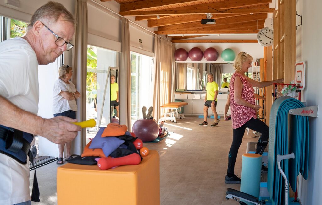 Tredje dagen på Hedlas rehabiliteringsprogram